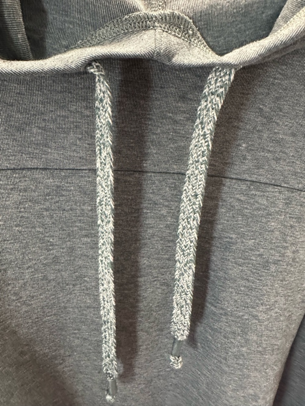 CALIA by Carrie Underwood Heather Teal Funnel Neck Pullover Hoodie - Picture 2 of 4